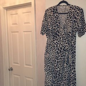 Black and white dress